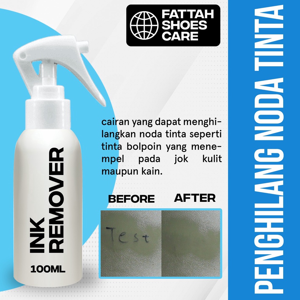 KODE S64H Lumobrite 18 Inx Ink Remover 1ml Pembersih Tinta Permanent Jok Kain Kulit Semi Murah
