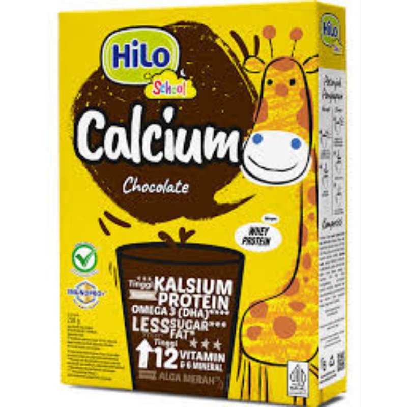 

Hilo school Calcium coklat/vanil vegibery 500gr