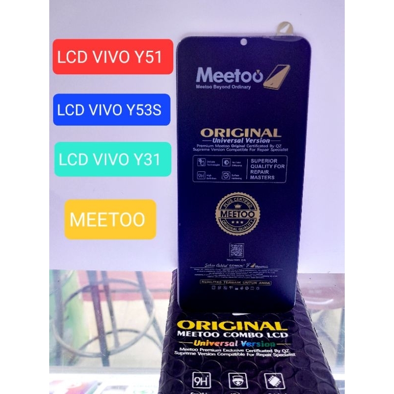 LCD + TOUCHSCREEN VIVO Y51 2020 / VIVO Y53S / VIVO Y31 ORIGINAL MEETOO