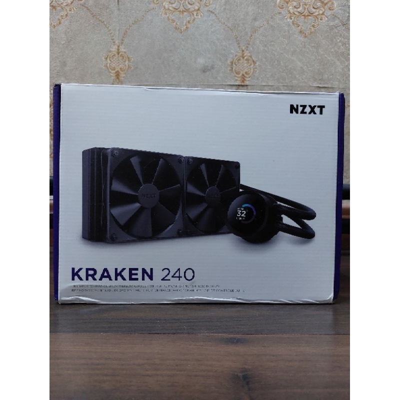 NZXT Kraken 240 | 240mm AIO Liquid Cooler (Bekas) 6 Bulan Pemakaian