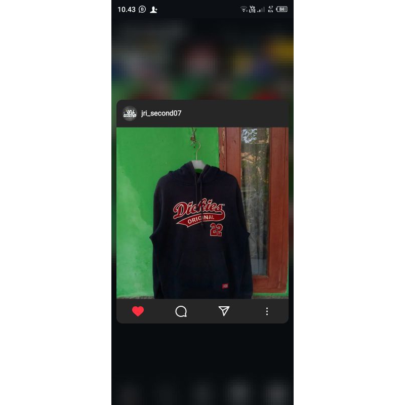 Hoodie DC art 22 vv navy