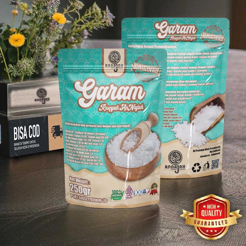 

Garam Ruqyah AnNajah original by MG17OFFICIAL garam ruqyah kasar pelancar rezeki, solusi terlilit hutang (Gratis tasbih + Mini gold) garam ruqyah syekh ali jaber original kemasan 750gr