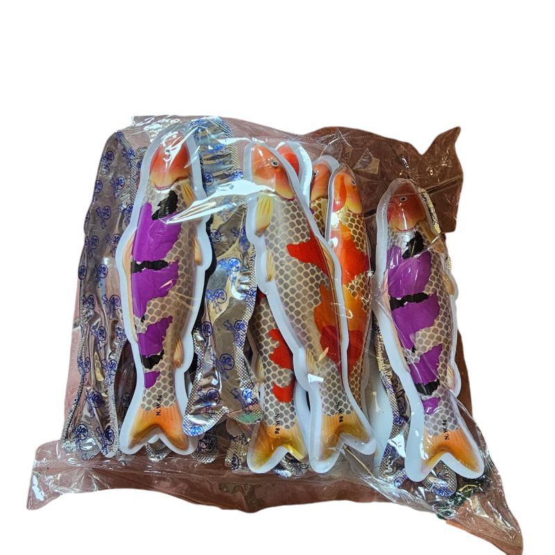 Coklat Mimi Ikan Koi Choco Coated Pusan Coklat Compound pak isi 20 pcs