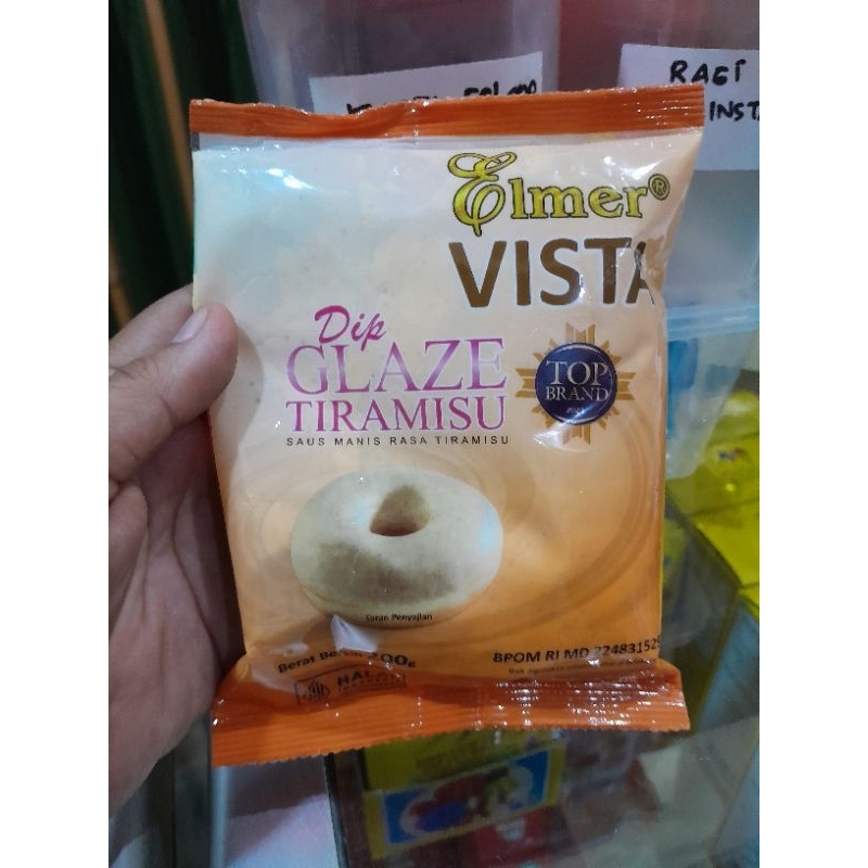 

glaze elmer rasa tiramisu