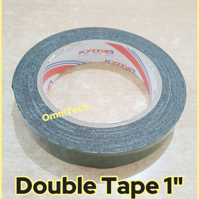 

Lem Double Tape Isolasi Solasi Busa Made In Taiwan PE Foam 20 mm x 5 mtr Lakban