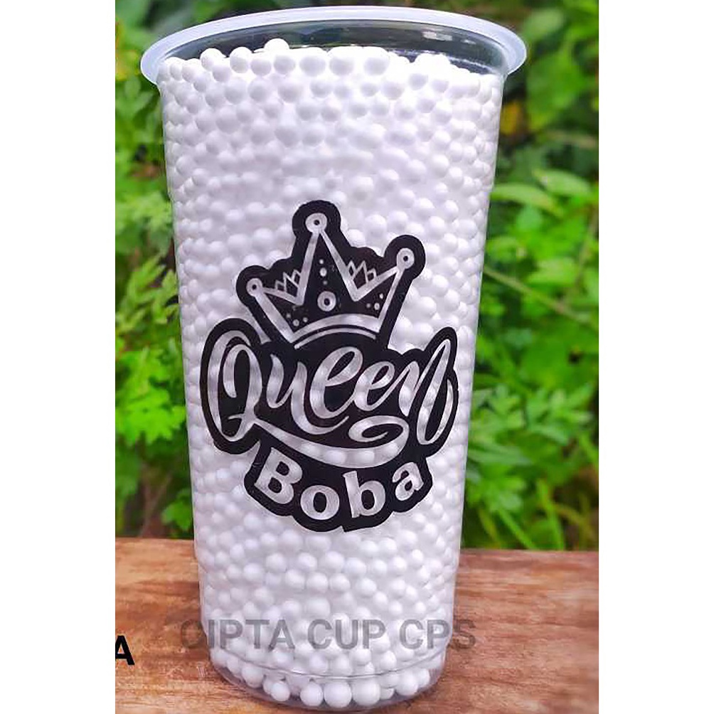 

KODE W89C STEMPEL PLASTIK STEROFOM GELAS CUP MIKA design custom GRATIS TINTA REFIL