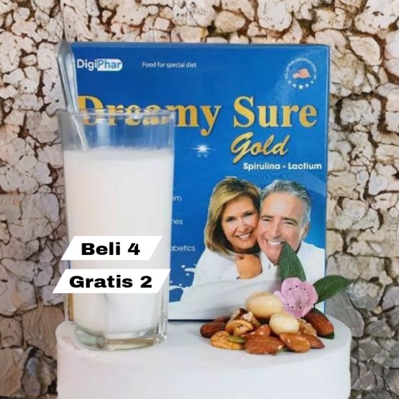 

DREAMY SURE GOLD IMPORT USA SUSU UNTUK INSOMNIA DAN GANGGUAN TIDUR MEMBANTU KUALITAS TIDUR ANDA