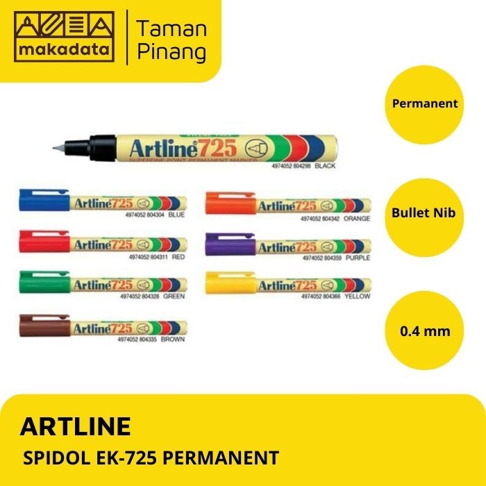 

SPIDOL PERMANENT ARTLINE EK-725 (1PCS)