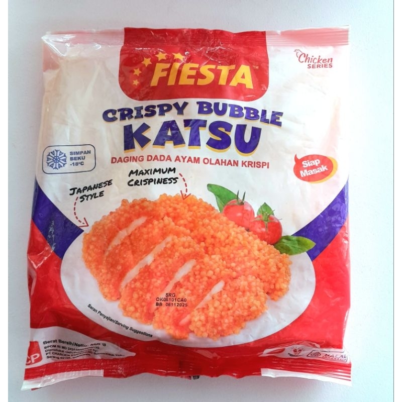 

FIESTA crispy bubble katsu 400gr