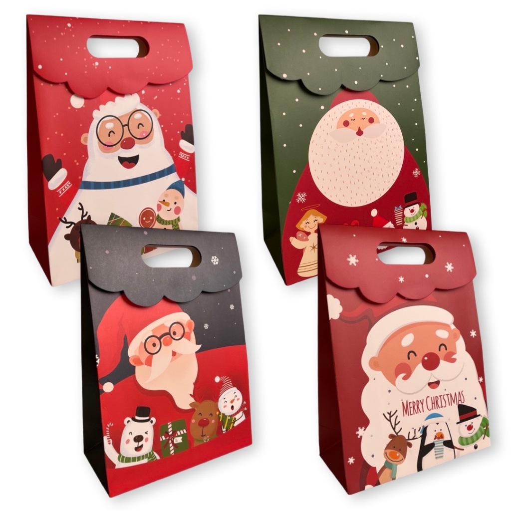 

Pinky Bee Kantong Kertas / Paper Bag Natal Santa 26.5x19x9cm 70180700