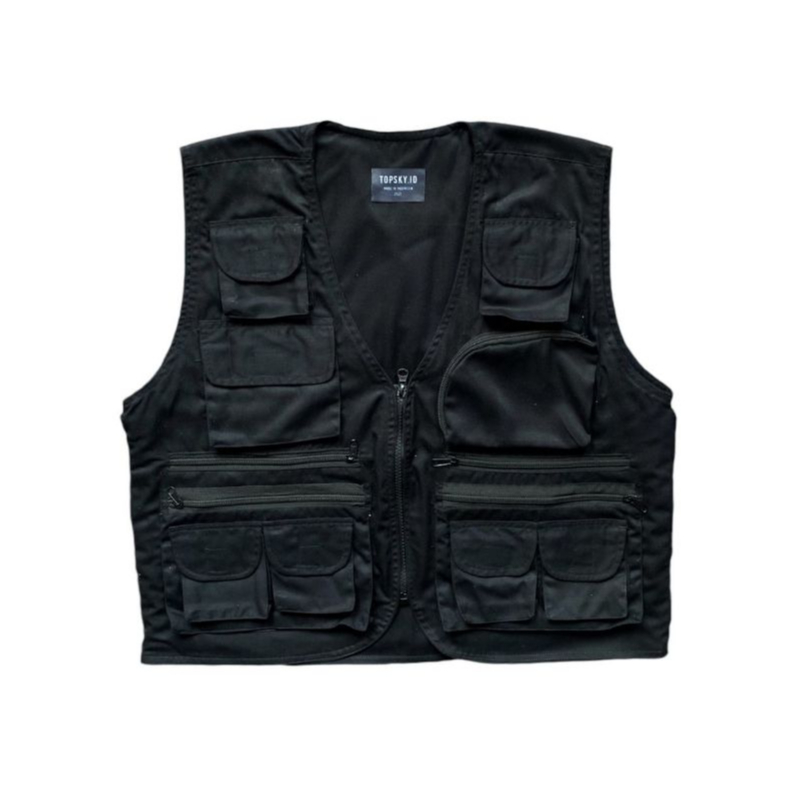 Utility vest tactical topsky/Tactical vest topsky |Rompi hitam topsky