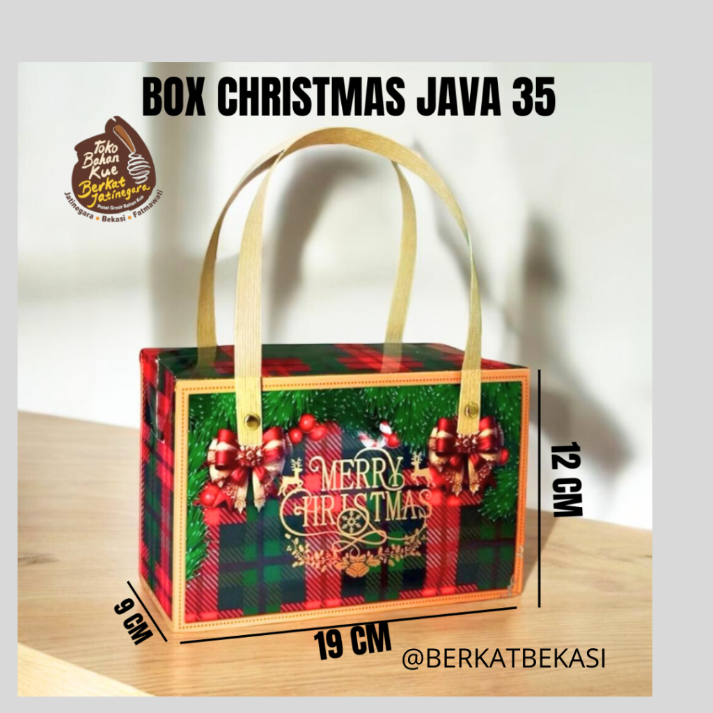 

BOX / DUS CRHISTMAS JAVA 35 / BOX NATAL ISI 2 TOPLES 600 ML / PCS
