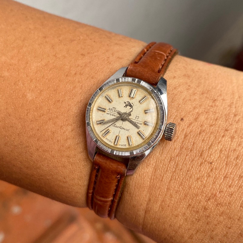 70’s NELSON SeaAdmiral Manual Winding Constructa Swiss Made