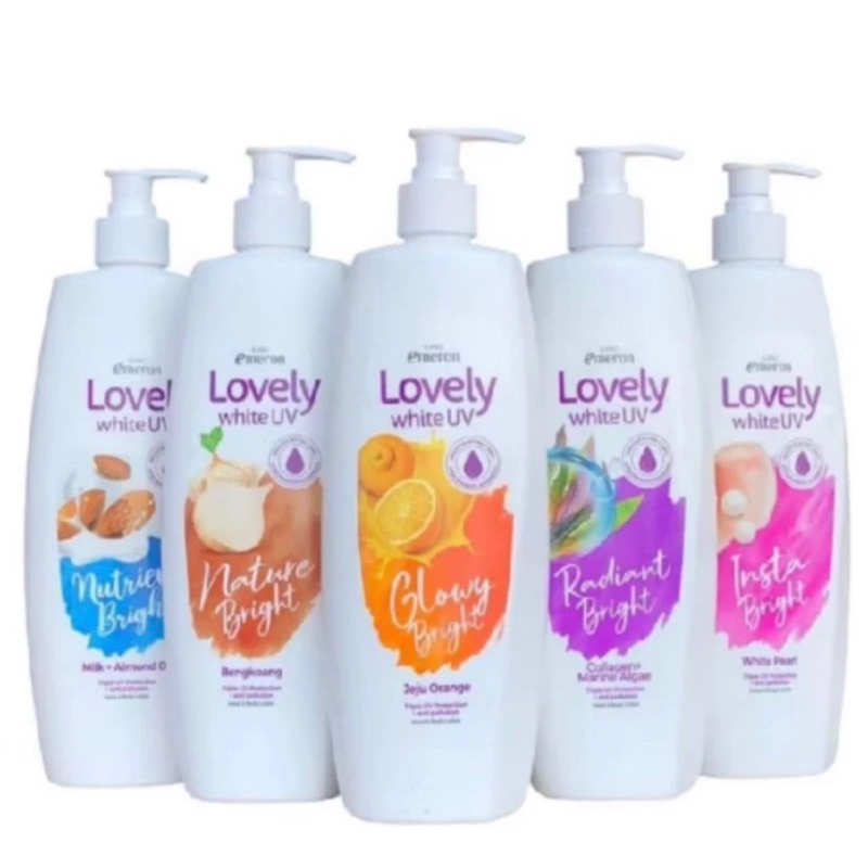 Handbody Emeron Lovely White UV 500ml