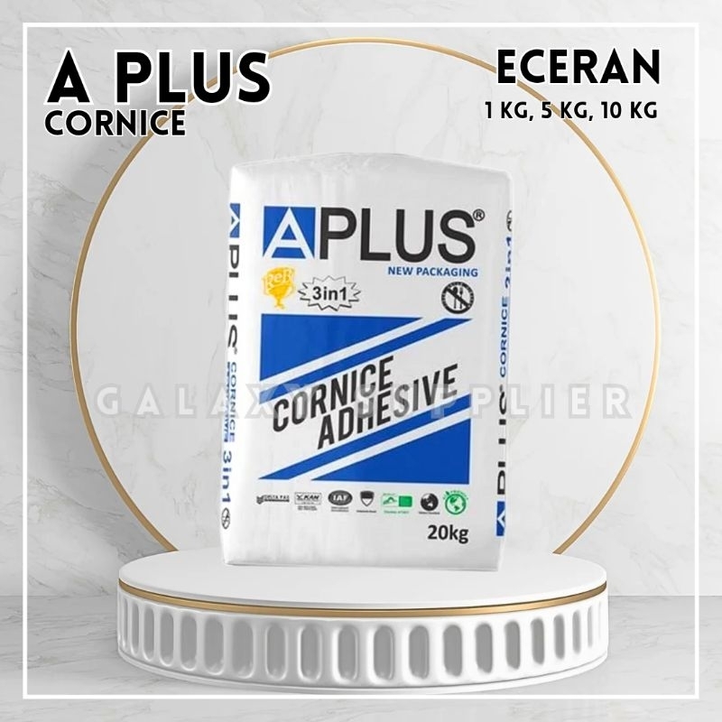 [ECERAN] A PLUS CORNICE ADHESIVE @1KG