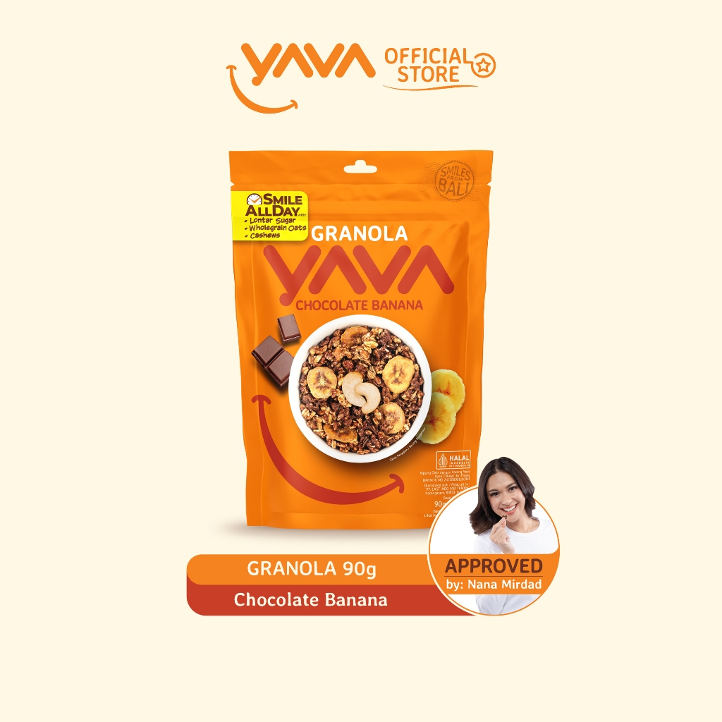 

YAVA Granola Chocolate Banana 90g