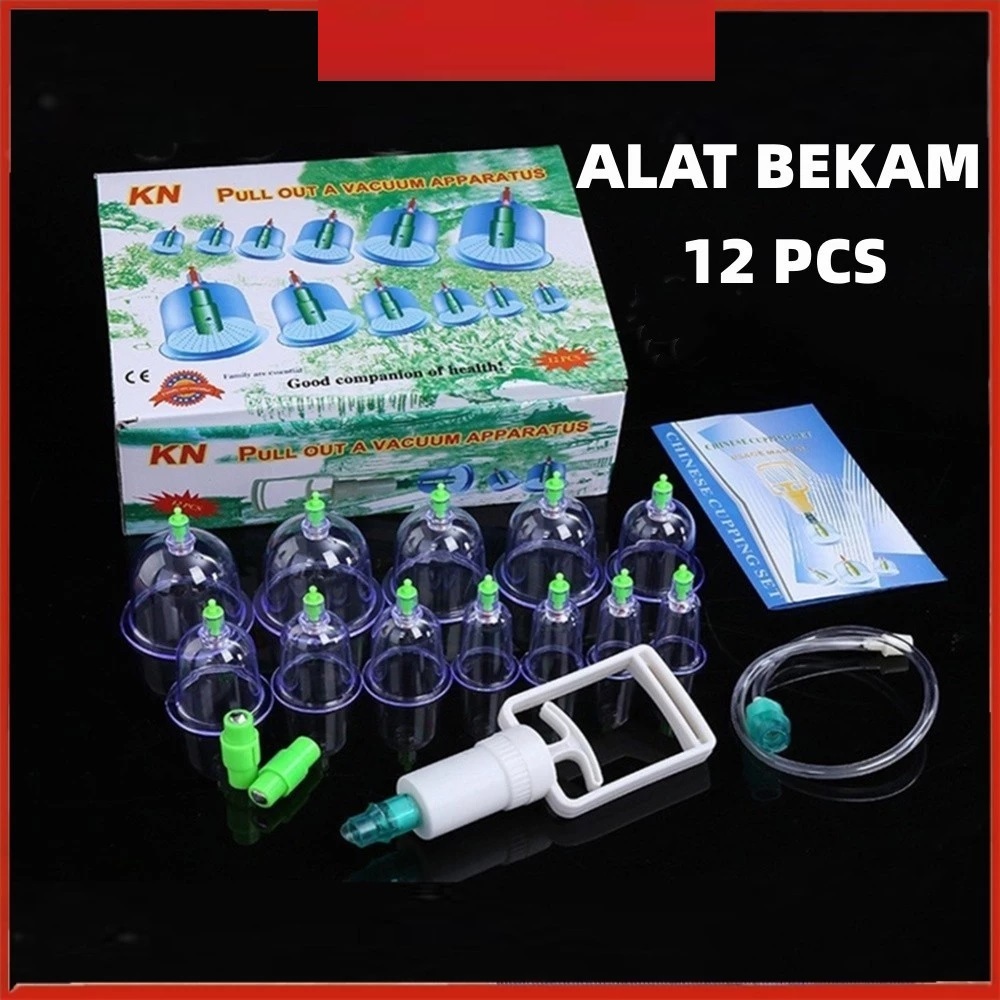 alat bekam isi 12/alat kop bekam/alat bekam lengkap/alat kop angin/alat bekam komplit/Alat kop murah