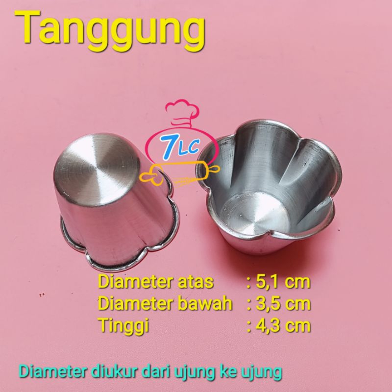 Cetakan kue bolu bunga press / cetakan putu belanda / cetakan puding tinggi premium press