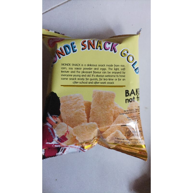 

Monde Snack Gold 30 gr