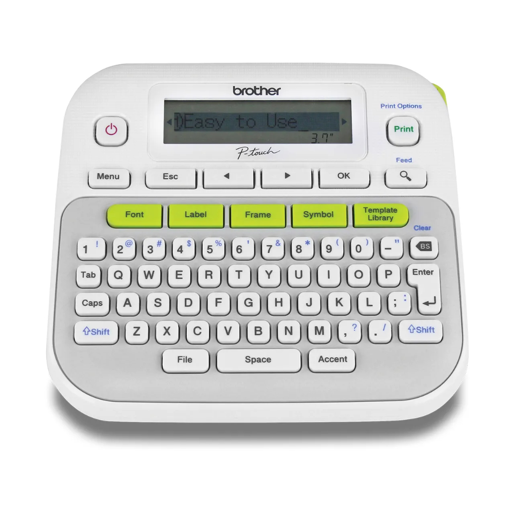 

Printer Brother Portable Label Barcode Ptouch PT-D210 Print Label Marker PT D210