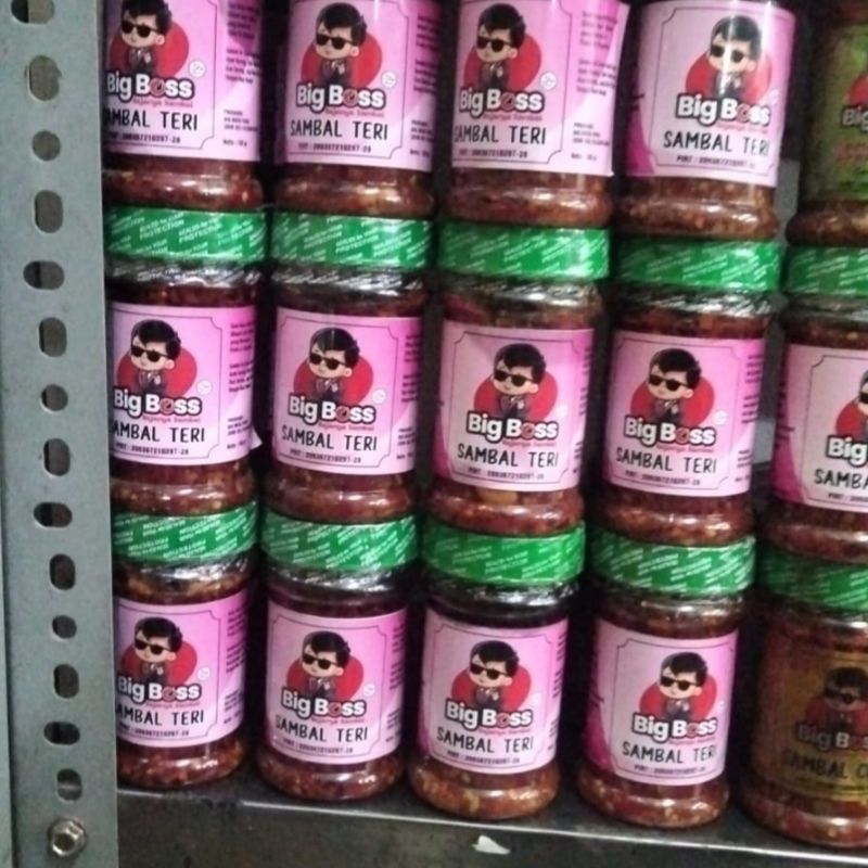 

sambal Teri Big Boss Juaranya Sambal