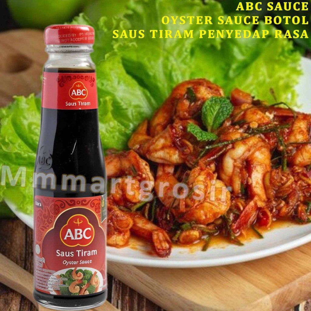

Abc Sauce / Oyster Sauce Botol / Saus Tiram Penyedap Rasa / 195ml