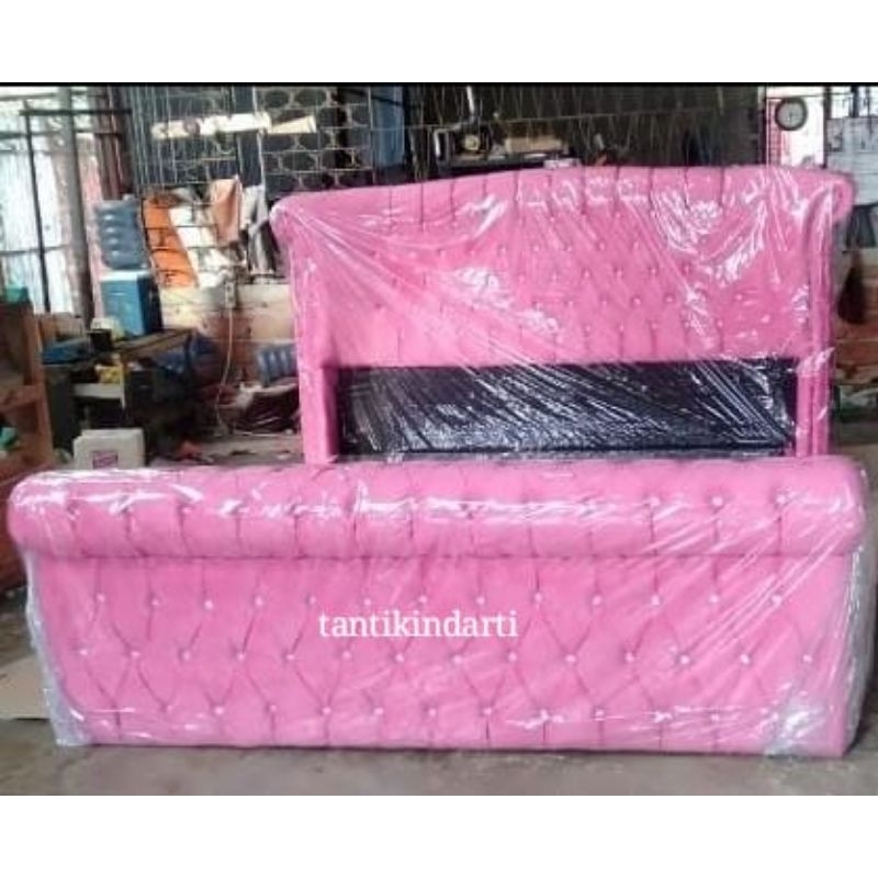 1 SET DIVAN JAGUAR + DOUBLE SANDARAN 180x200cm