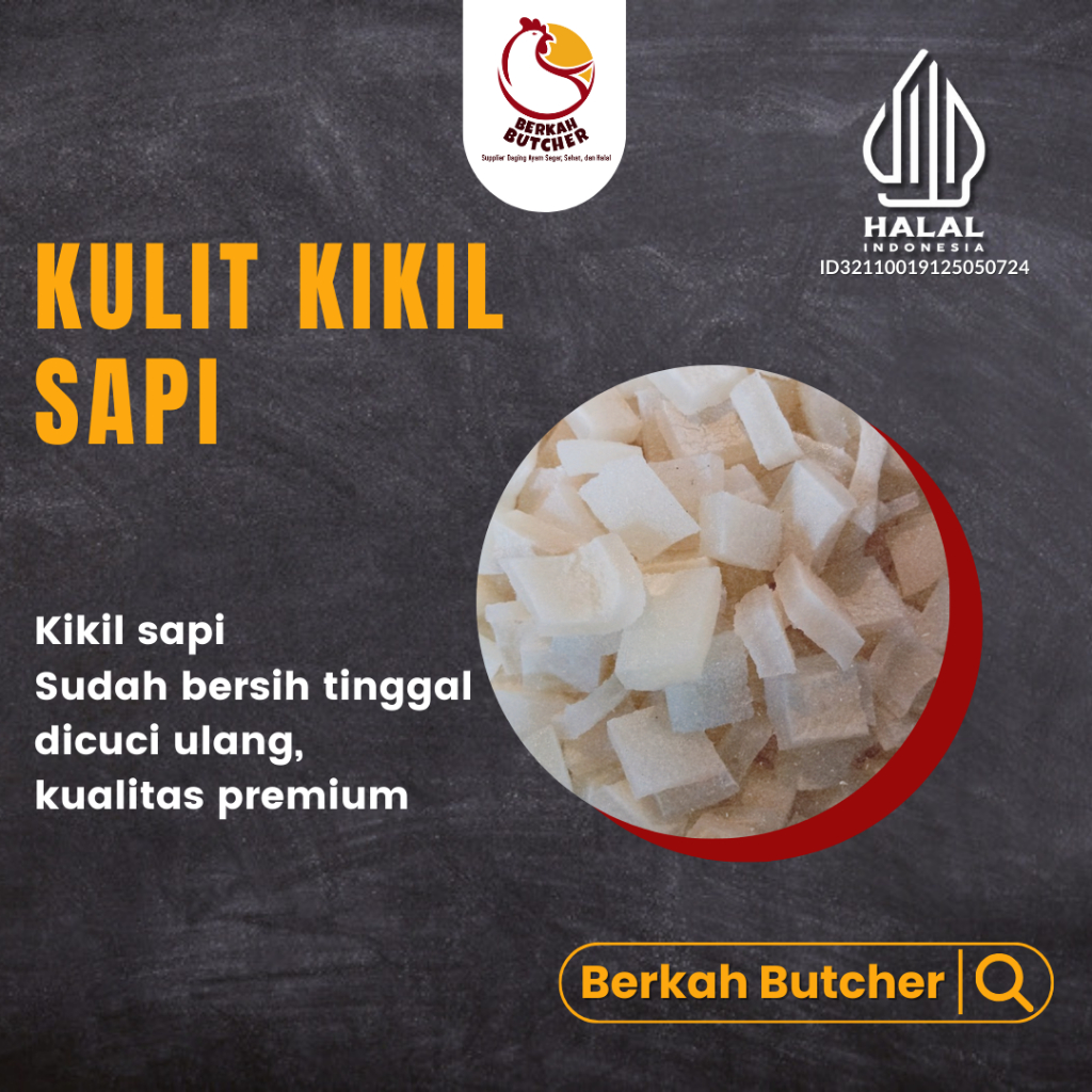 

Kulit Kikil Sapi - Berkah Butcher