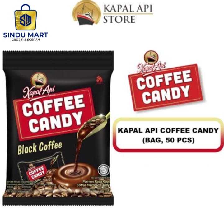 

Permen Kapal api Coffe Candy black coffe 125 gram isi 50 butir | Murah Shopee sindumart