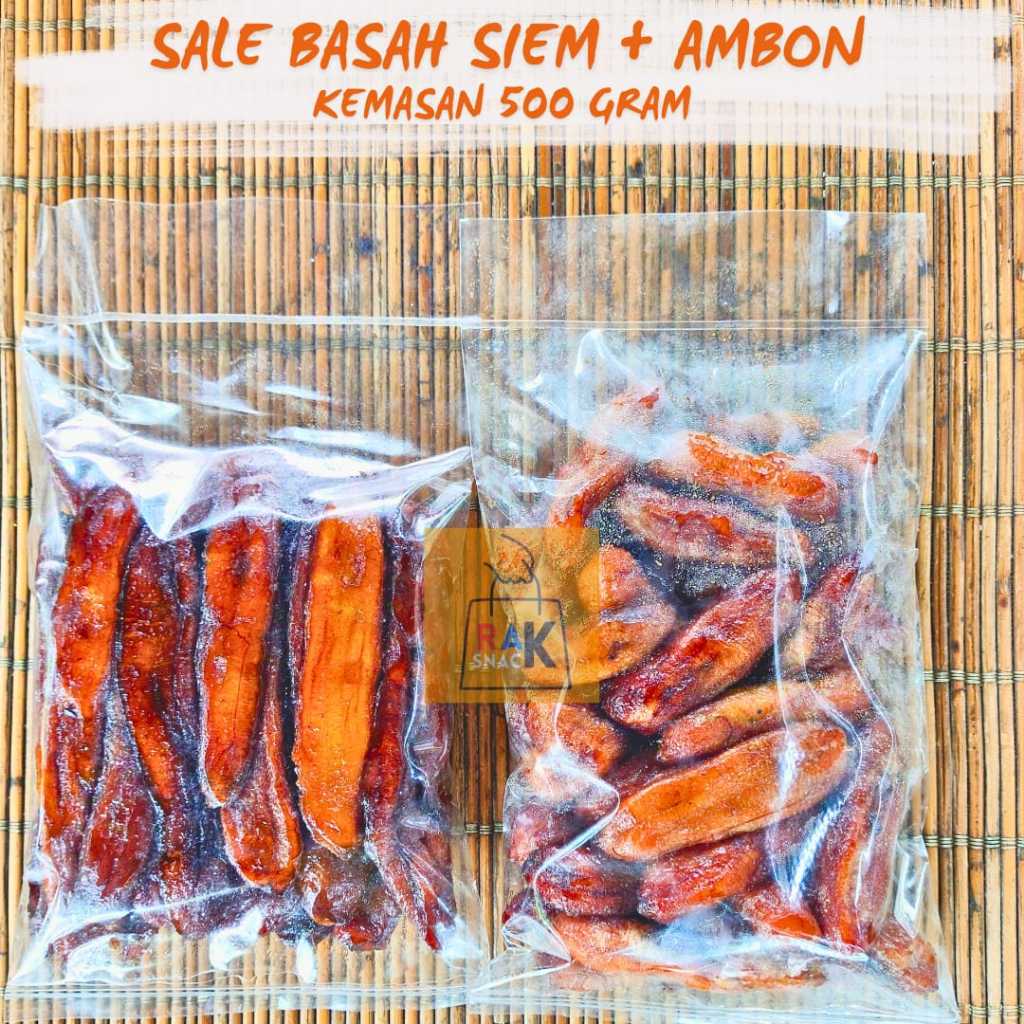 

PALE SIBON ( PAKET PISANG SIEM DAN AMBON ) @500grx2 TOTAL 1 KG