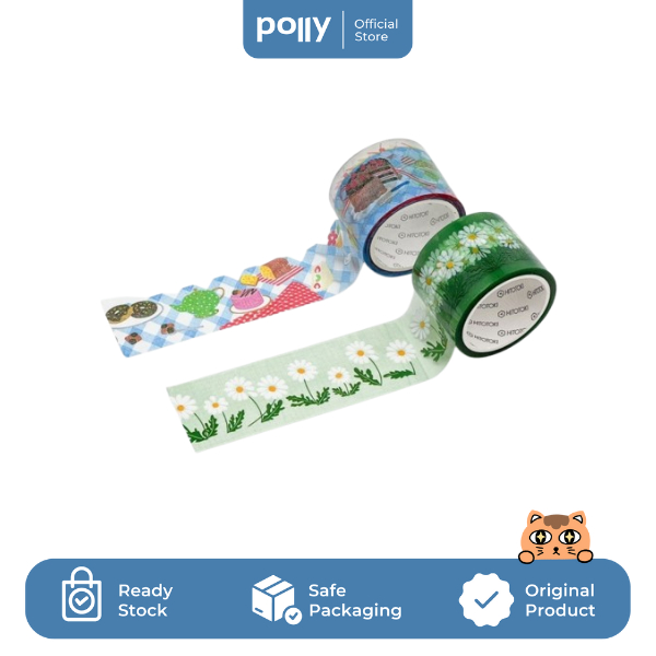 

SODA Transparent Washi Tape 30 mm / Selotip Premium