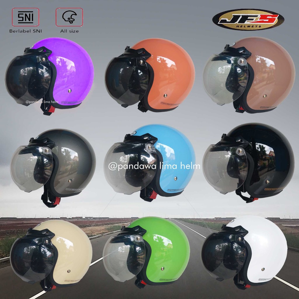 Helm bogo anak tanggung umur 4 5 6 7 8 9 10 11 12 tahun helem sudah SNI