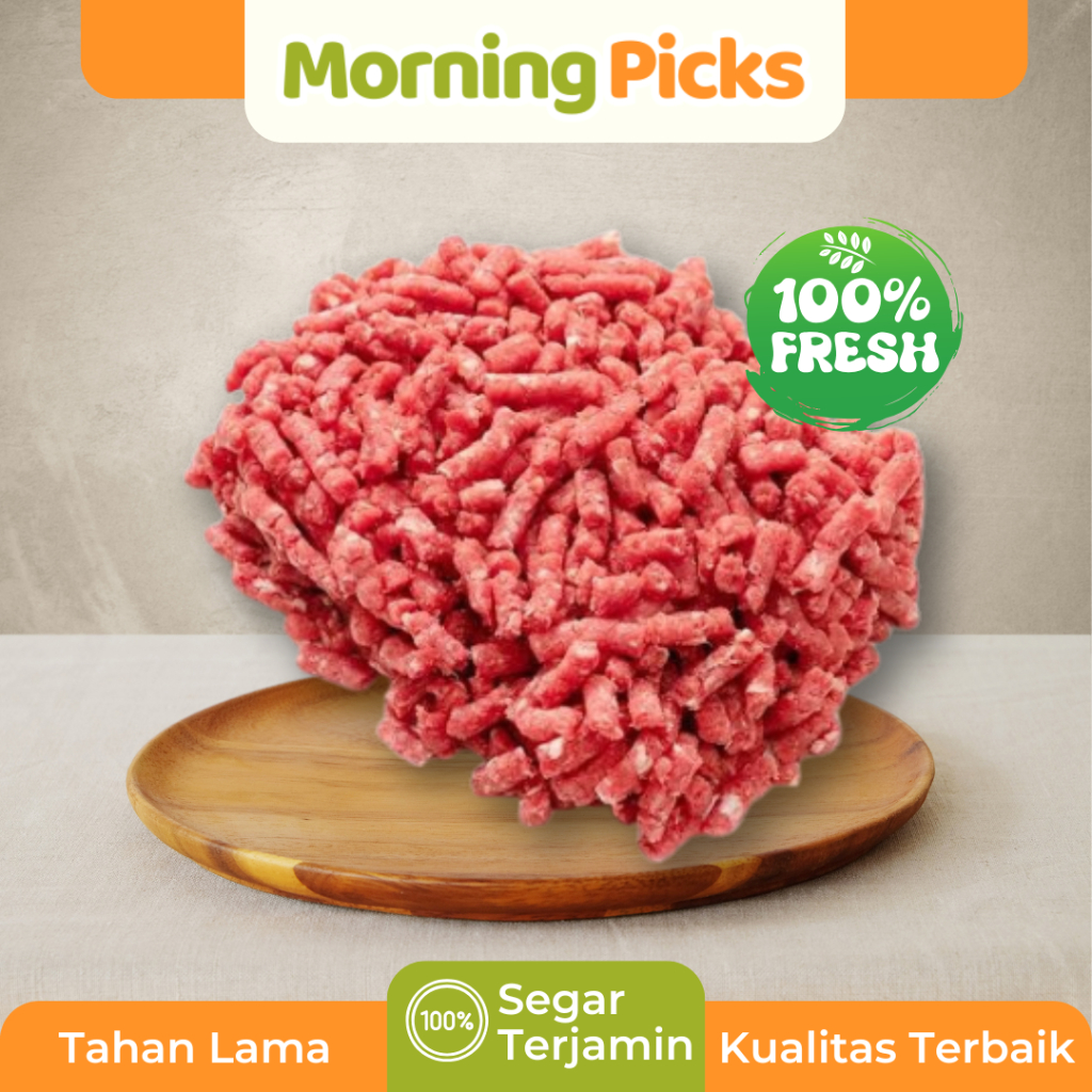 

Daging Giling Grassfed Veal (Sapi Muda) Morning Picks - 500gr