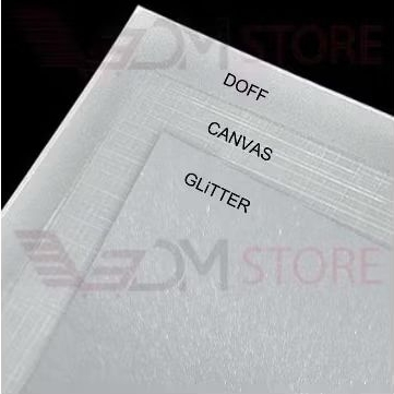 Plastik Laminating Dingin Foto / Cold Laminating Film per meter