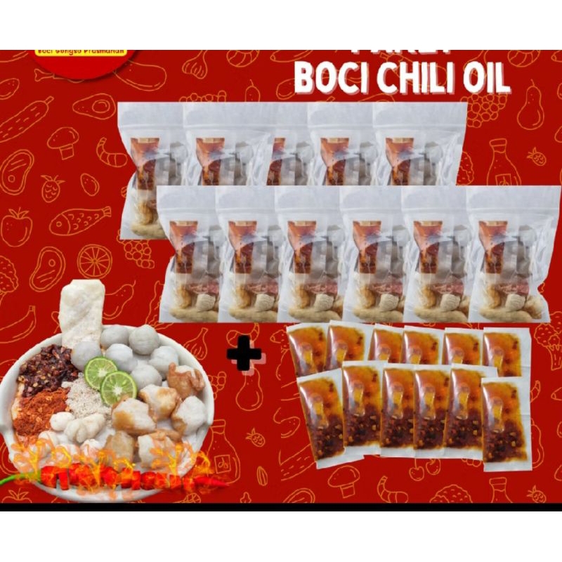 

BOCI CHILI OIL SEMANGKOK BOCI PEDAS