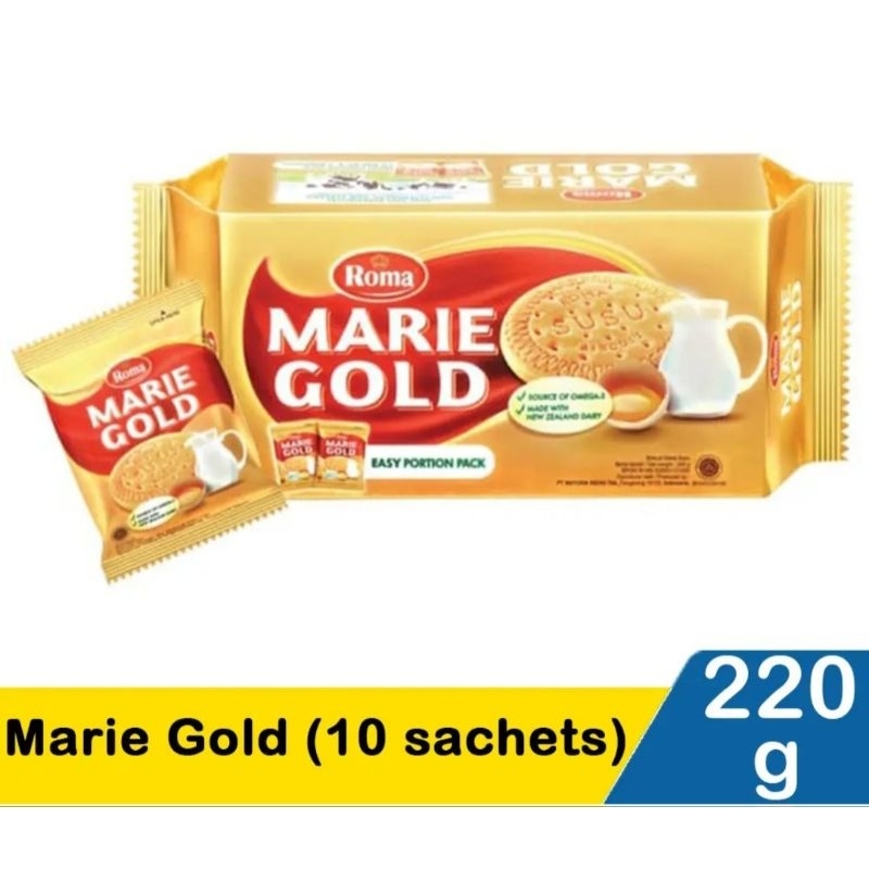 

ROMA Marie Gold 220gr isi 10pcs