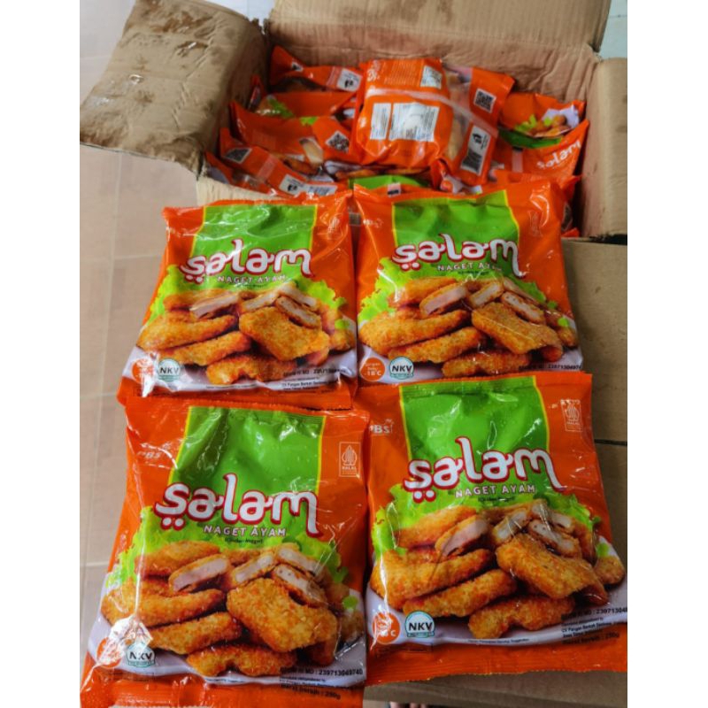 

NUGGET AYAM SALAM 250G / CHIKEN NUGGET 250G