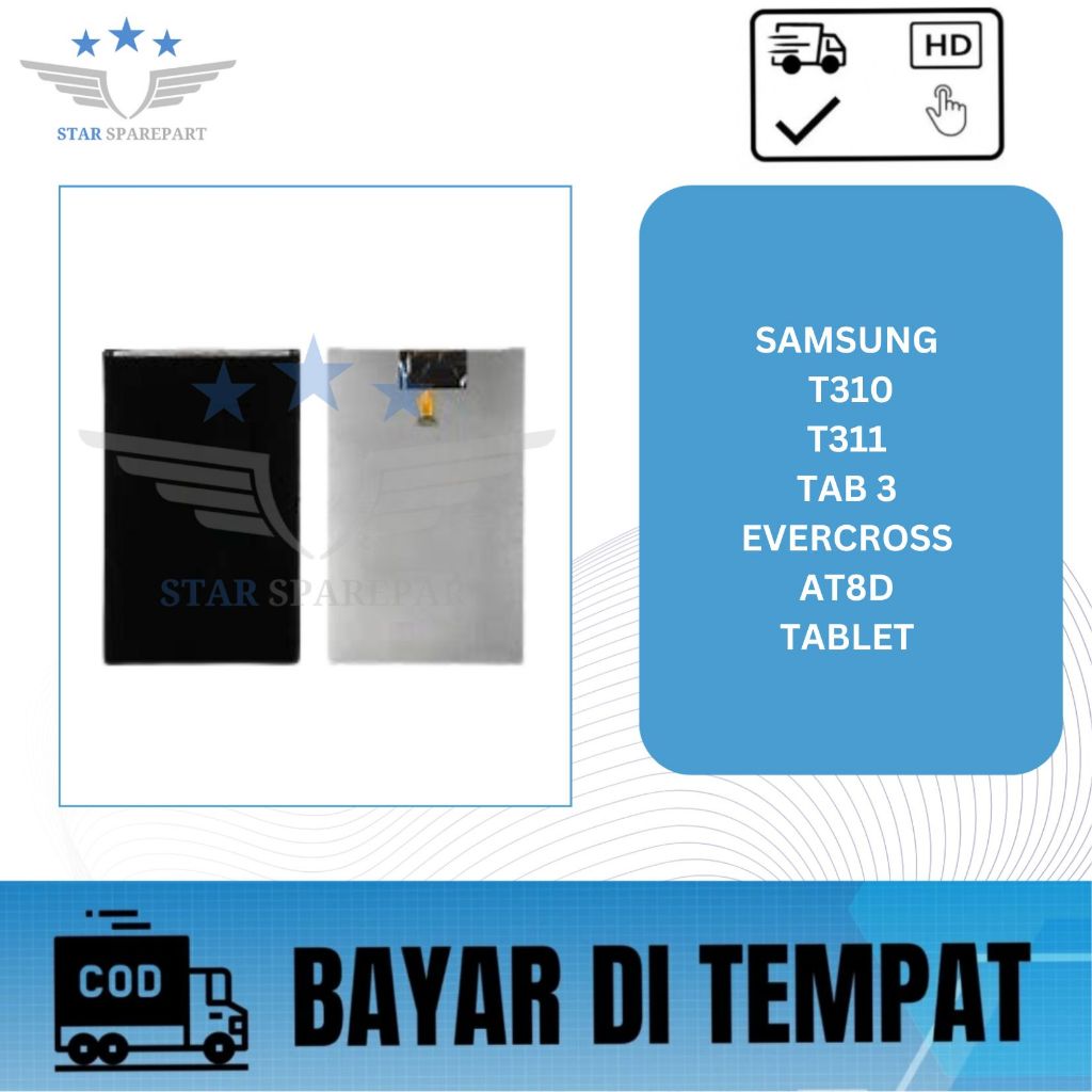 LCD TABLET SAMSUNG T310 / T311 / TAB 3 / EVERCROSS AT8D