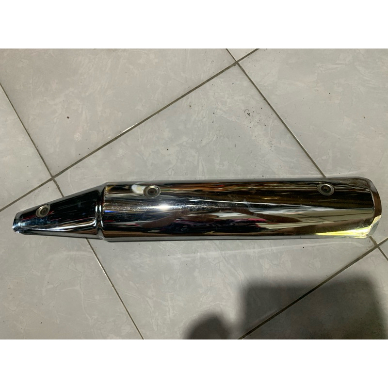 Cover Tutup Knalpot Megapro Primus