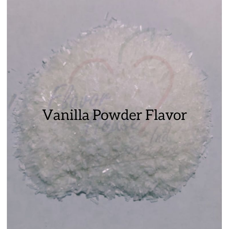 

Vanilla Powder Flavor type arah Vanilin