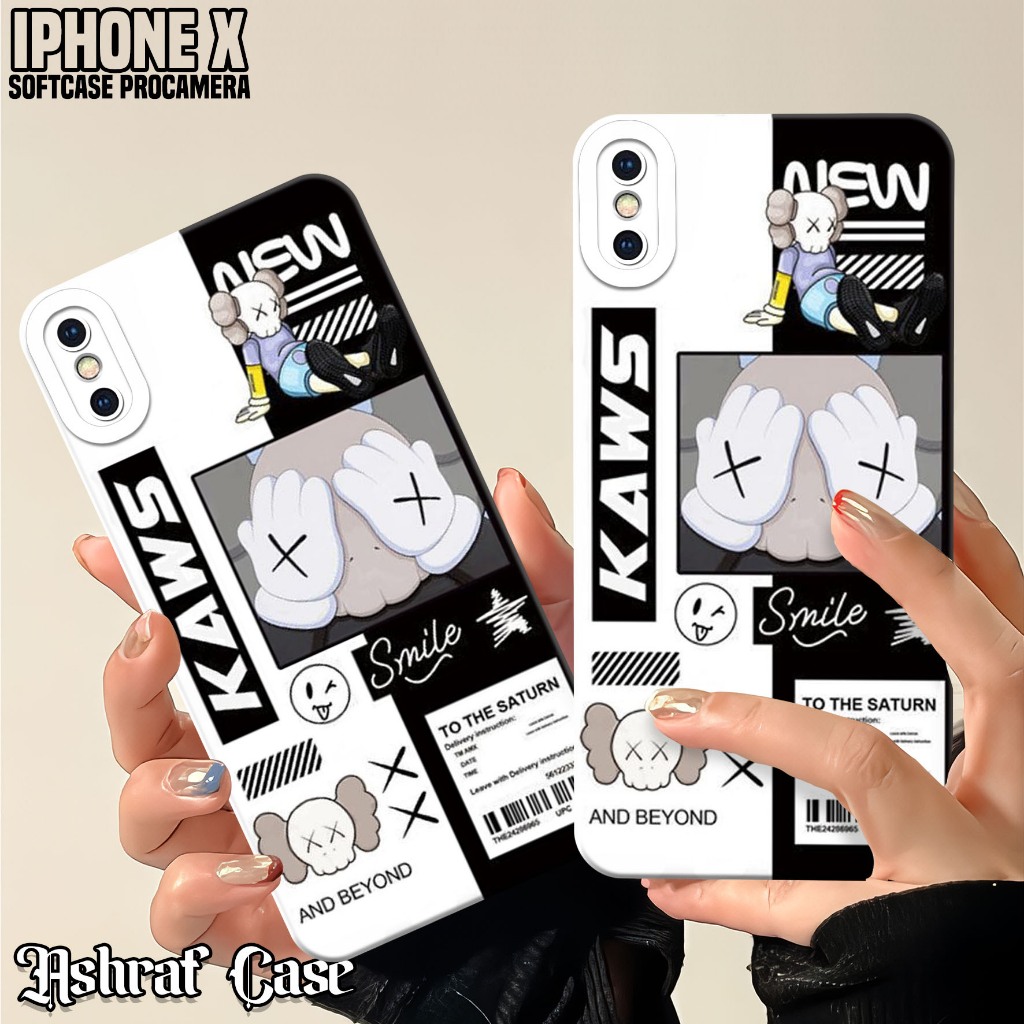 Case IPHONE X - Softcase Hp IPHONE X ( AES ) Silikon Hp IPHONE X - Softcase Pro Camera IPHONE X - Ca