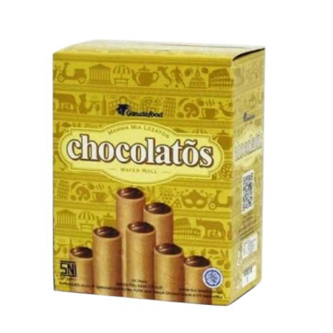 

chocolatos roll 1 box isi 24 pcs KEMASAN 7 GRAM