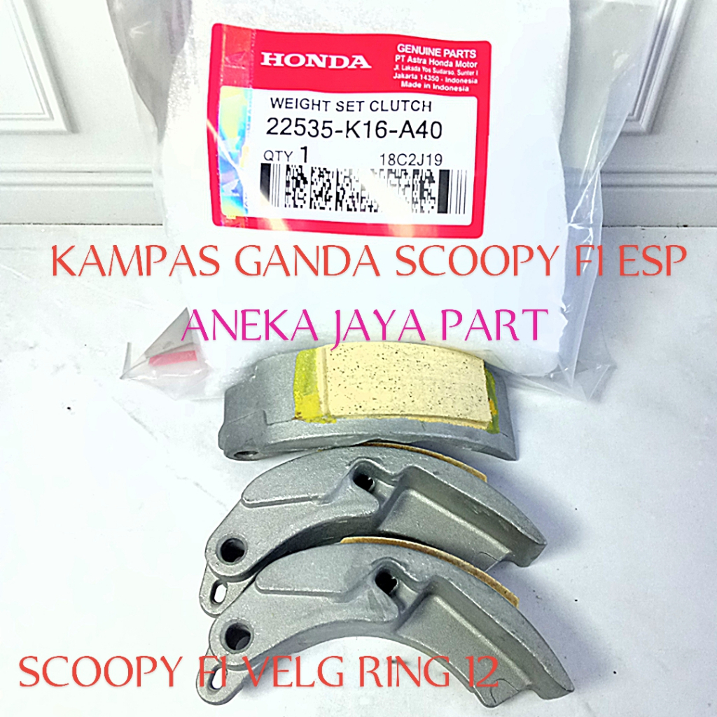 KAMPAS GANDA SCOOPY ESP BEAT ESP SCOOPY FI ESP SCOOPY FI RING DONAT VELG 12 K16
