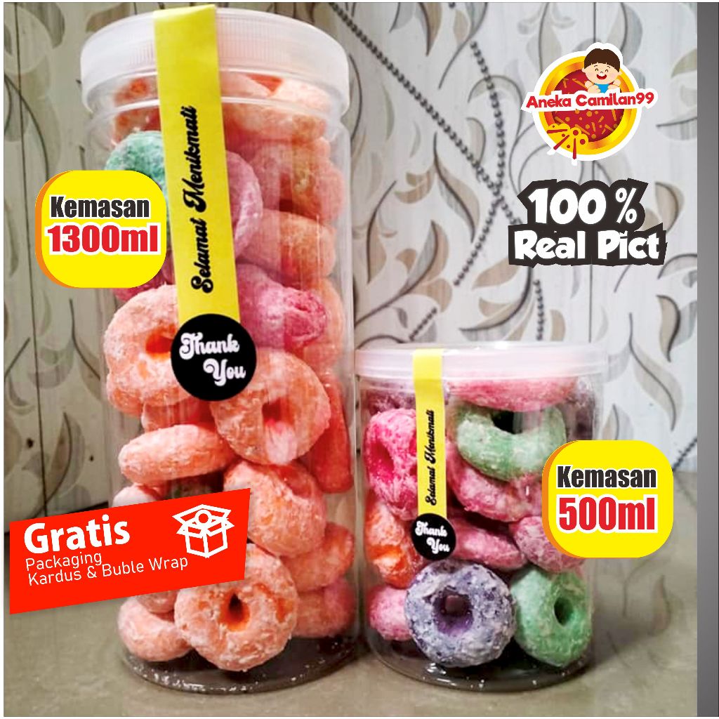 

Getas Donat Warna-warni