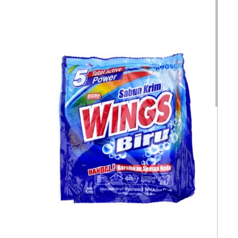 Sabun Colek Wings Biru Sachet 145/380 gram