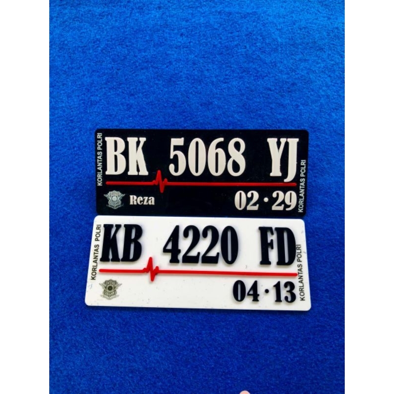 PLAT NOMER AKRILIK VARIASI MOTOR