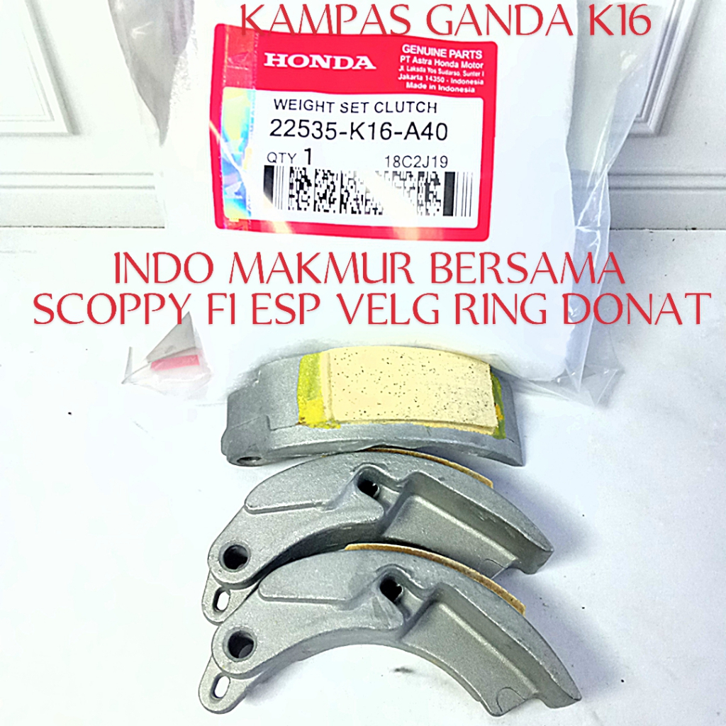 KAMPAS GANDA SCOOPY ESP BEAT ESP SCOOPY FI ESP SCOOPY FI RING DONAT VELG 12 K16