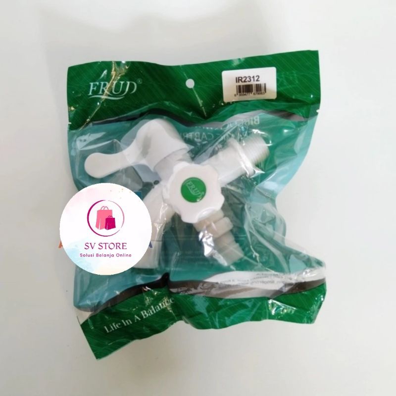 Kran Shower double / Kran Double / Kran Cabang Pvc FRUD