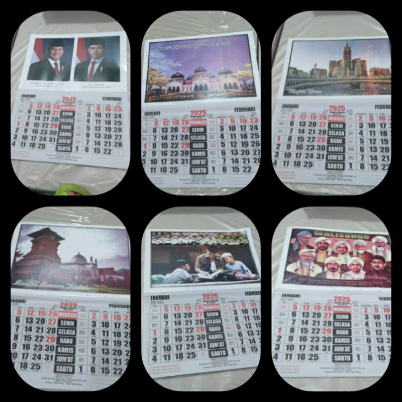 

KALENDER PAWUKON 2025 UKURAN 25X32 CM