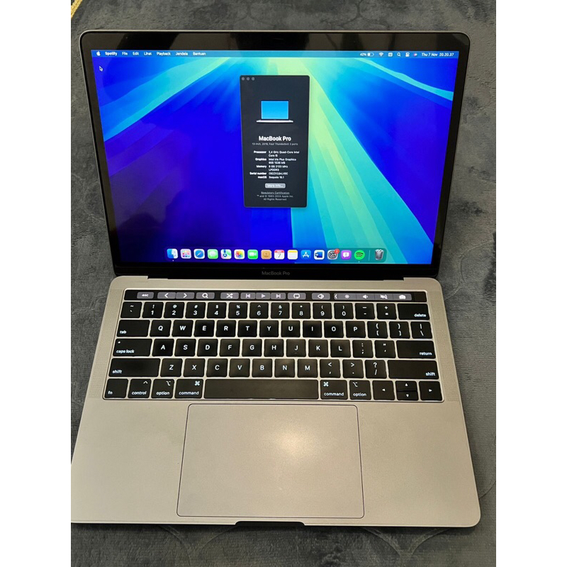 MacBook Pro 2019 Touchbar 13” Second